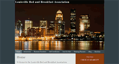 Desktop Screenshot of louisvillebedandbreakfast.org